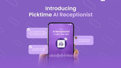 Meet Picktime’s AI Receptionist - Redefining the Future of Effortless Appointment Scheduling