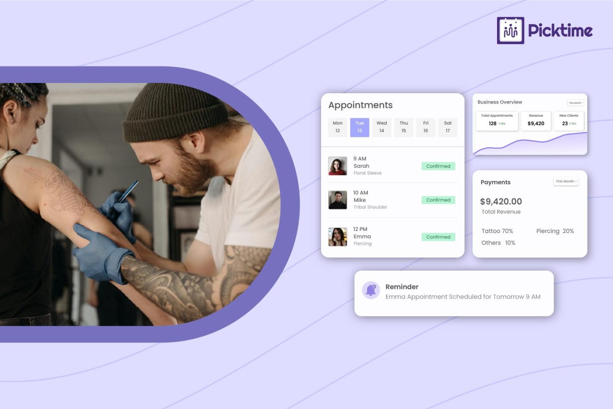 What Does a Tattoo Appointment Scheduling Software Do? Complete Details in 2026