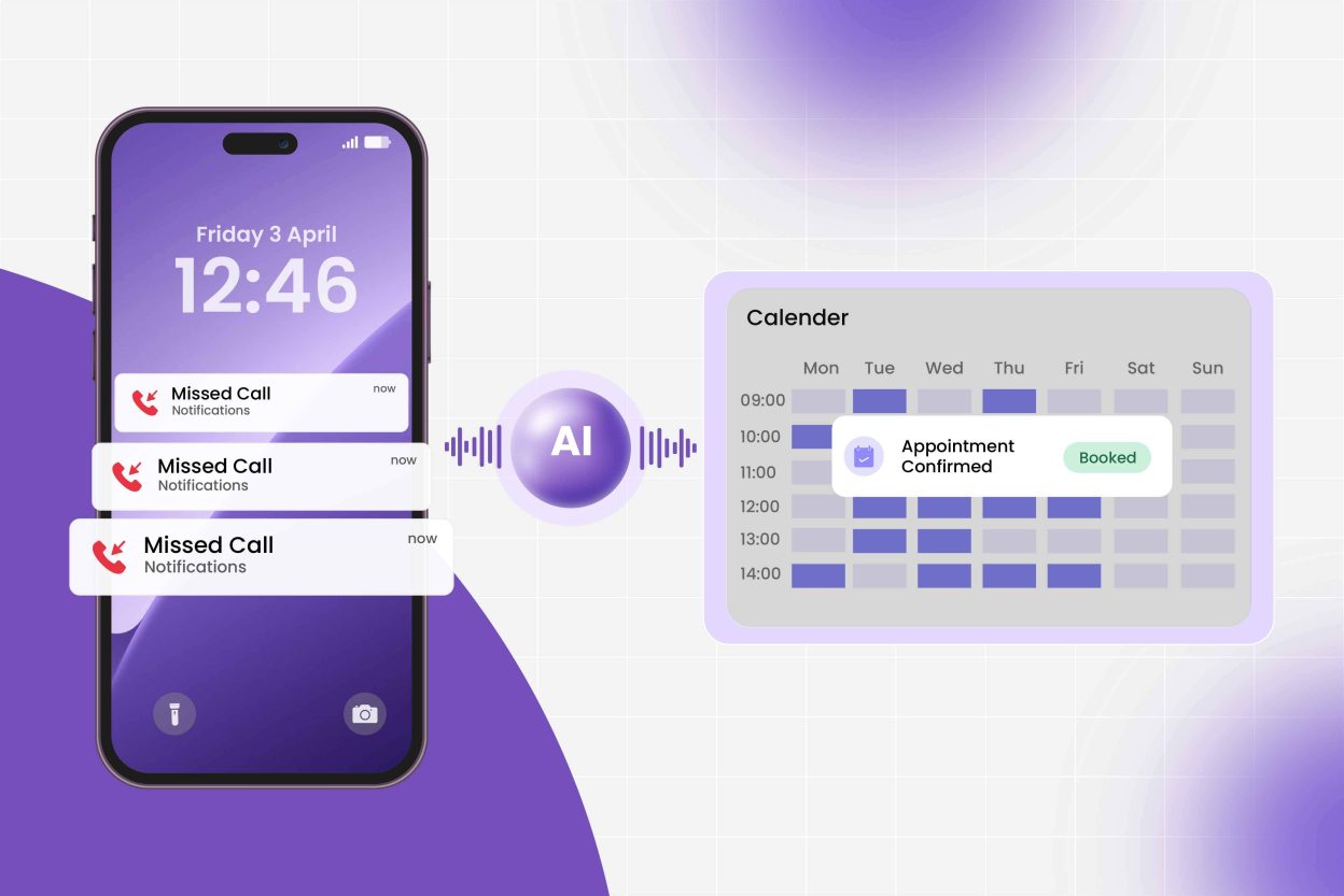 How to Turn Missed Blog Calls Into Booked Appointments With AI