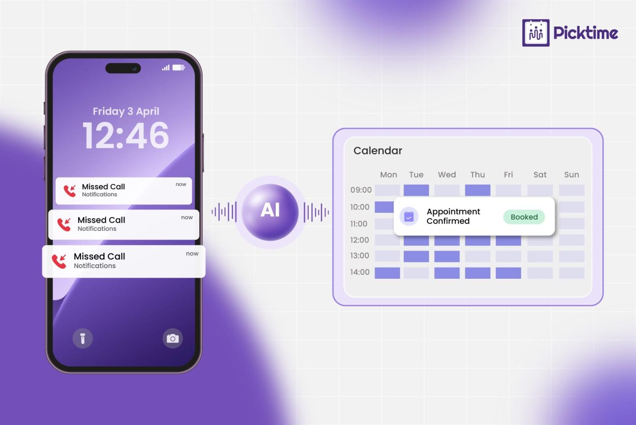 How to Turn Missed Blog Calls Into Booked Appointments With AI