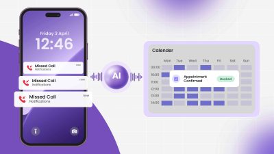 How to Turn Missed Blog Calls Into Booked Appointments With AI