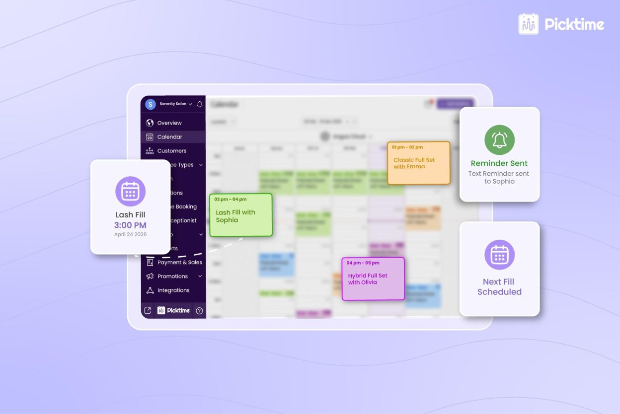 Stop Managing Technician Schedules by Hand: The Lash Salon App That Does It for You