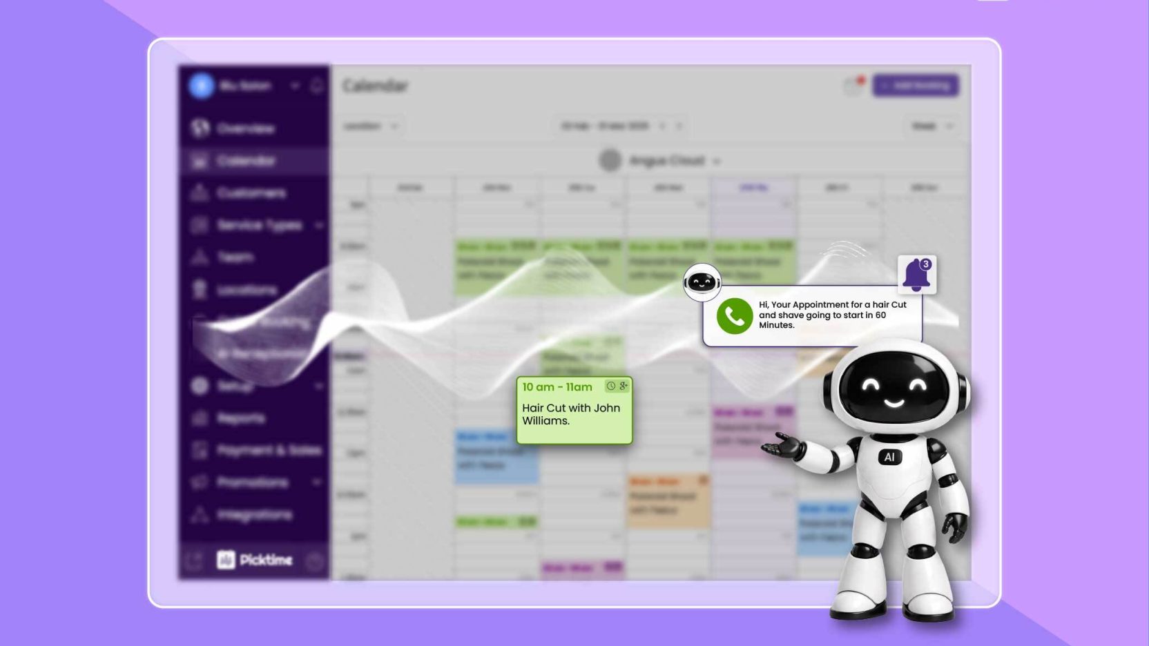 best AI scheduling assistant Archives - Picktime