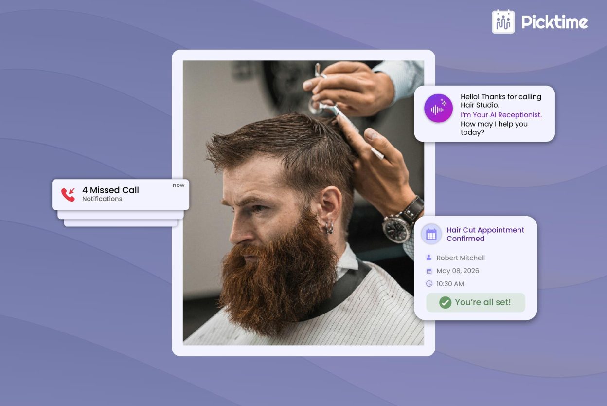 AI Receptionist for Hair Salons: How to Stop Missing Leads When You're With a Client