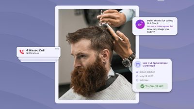 AI Receptionist for Hair Salons: How to Stop Missing Leads When You're With a Client