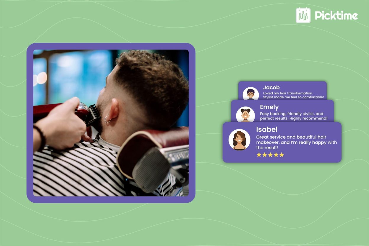 How Picktime's Reviews Feature Helps Hair Salons Build Trust on Autopilot