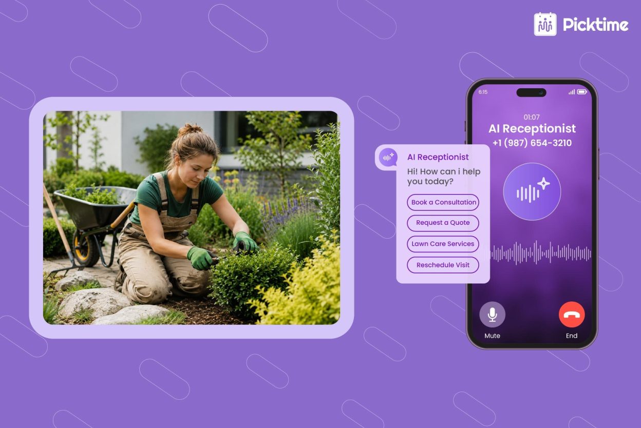 Why Busy Landscape Contractors Need an AI Receptionist to Manage Calls and Bookings