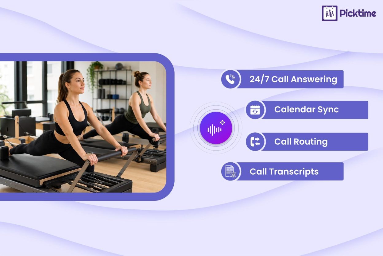 AI Receptionist for Pilates: Answer Calls, Manage Bookings, and Grow Your Studio