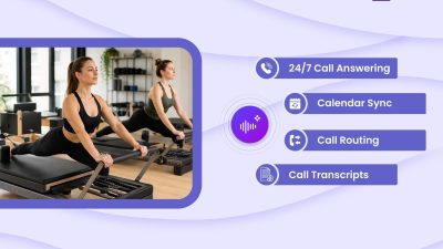 AI Receptionist for Pilates: Answer Calls, Manage Bookings, and Grow Your Studio