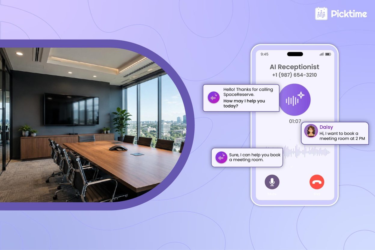How AI Receptionists Help Teams Book Meeting Rooms Without the Back-and-Forth