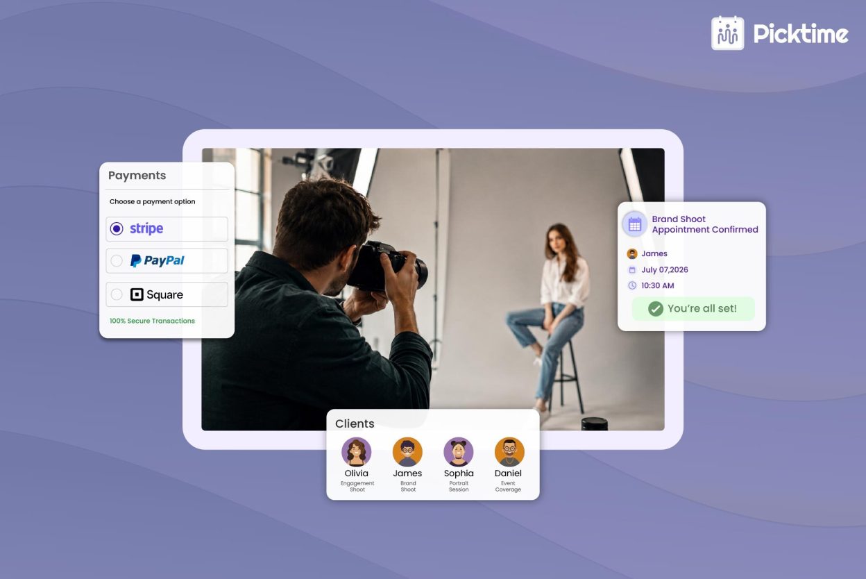 Photography Scheduling Software: Manage Shoots, Clients, and Payments in One Place
