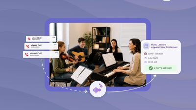 How an AI Receptionist for Music Classes Helps Turn Missed Calls Into Booked Lessons