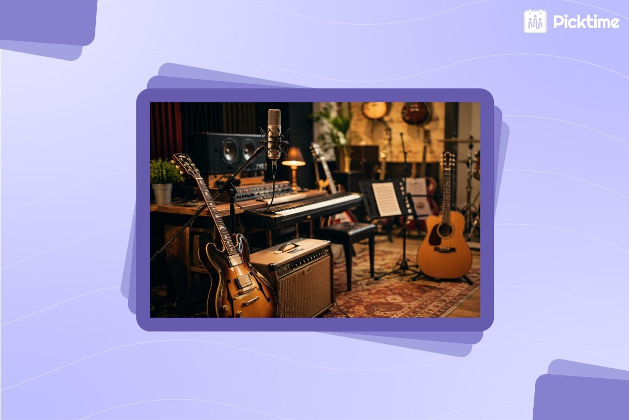 Music Studio Booking Software: Prevent Room Conflicts, Equipment Mix-Ups, and Lesson Delays