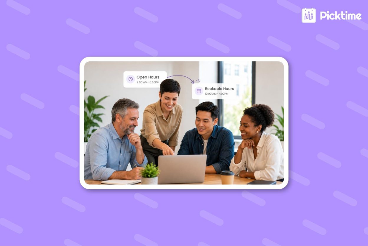 Online Staff Scheduling: Fix the Gaps Between Open Hours and Bookable Hours